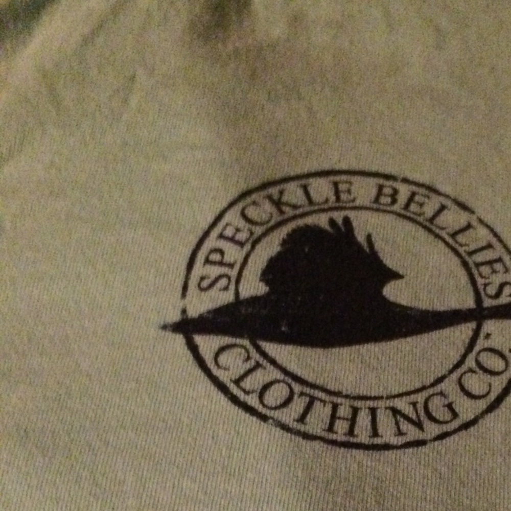 NWT SPECKLED BELLIES SHIRT